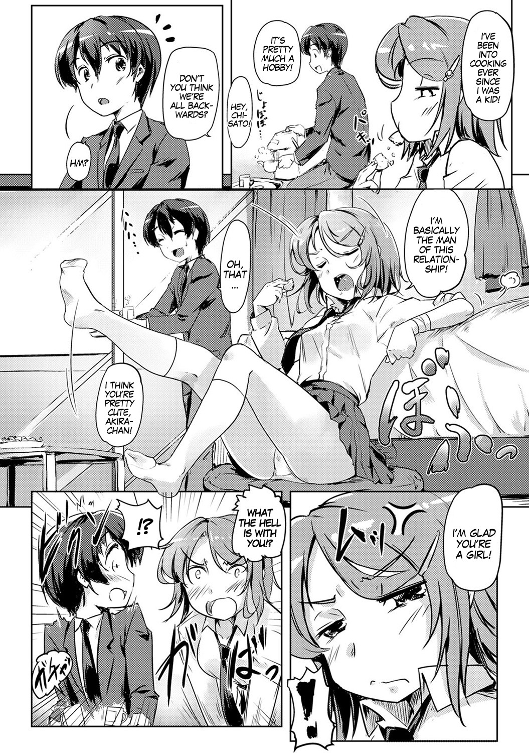 Hentai Manga Comic-We Switched Our Bodies After Having Sex!? Ch.1-Read-2
